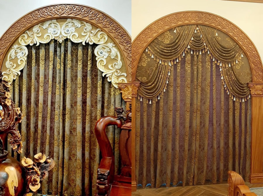 Rèm vải Tân cổ điển đẹp